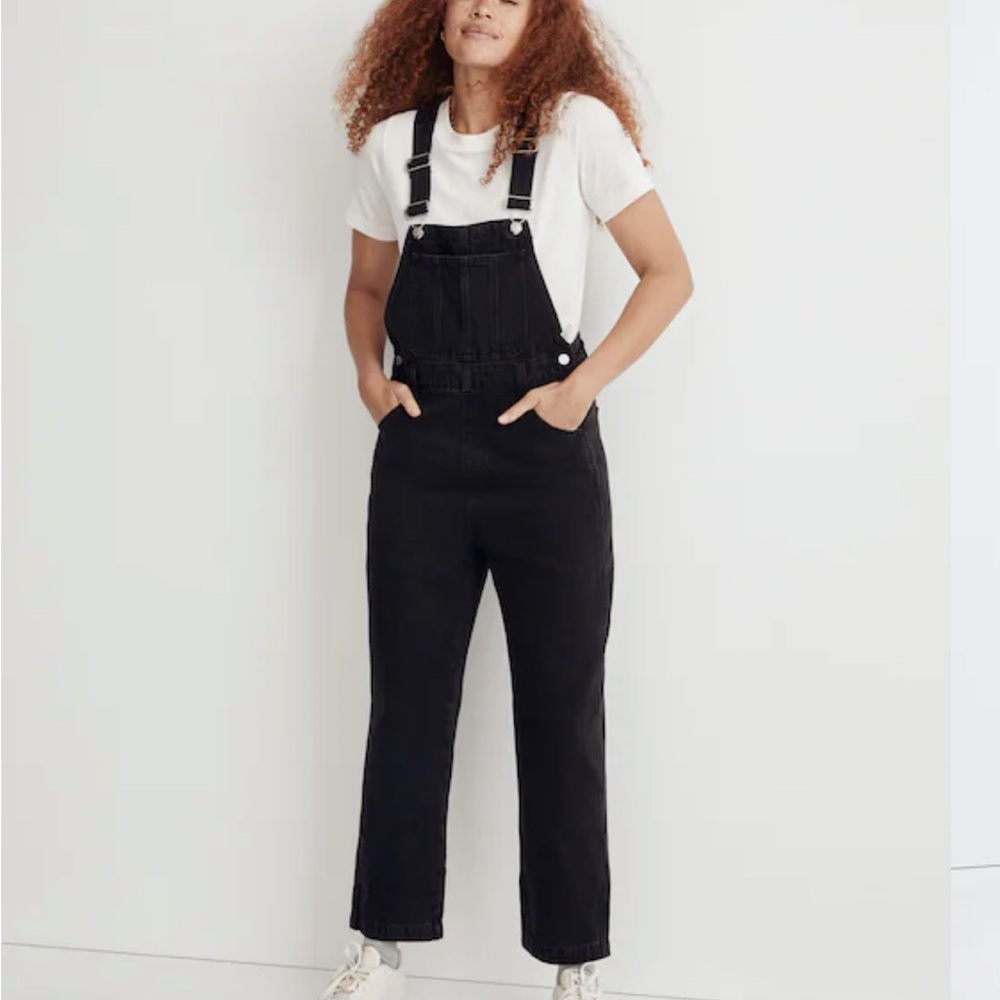 Madewell Straight-Leg Overalls in Lunar